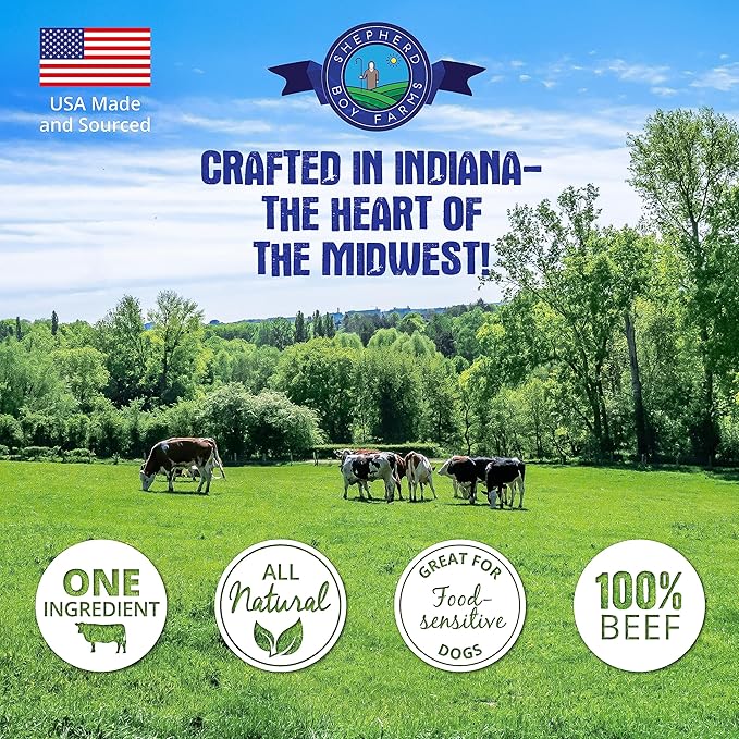 Freeze Dried Dog and Cat Treats, Beef Liver, All Natural Single Ingredient Freeze-Dried Dog Treat & Dog Snacks, Made in USA, High Protein, Essential Nutrition of Raw Dog Food, 8oz