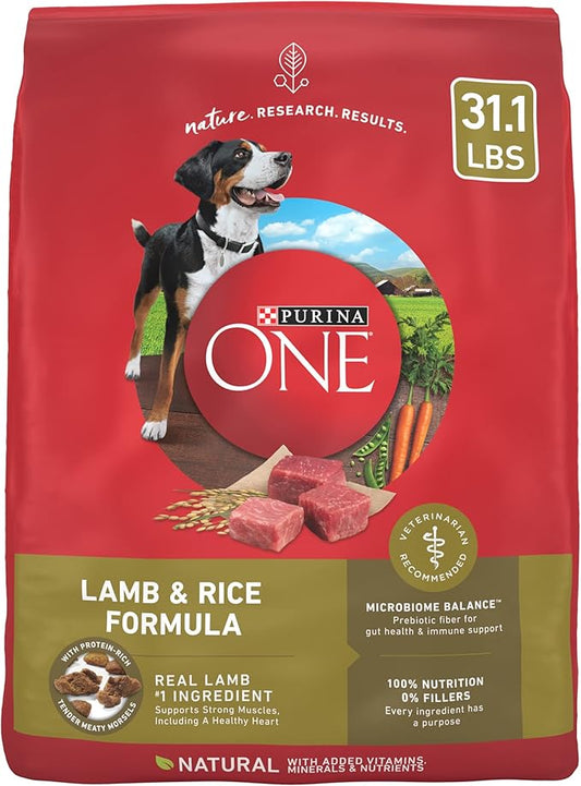 Give Your Dog the Best Start Every Day with Purina ONE Lamb & Rice Formula