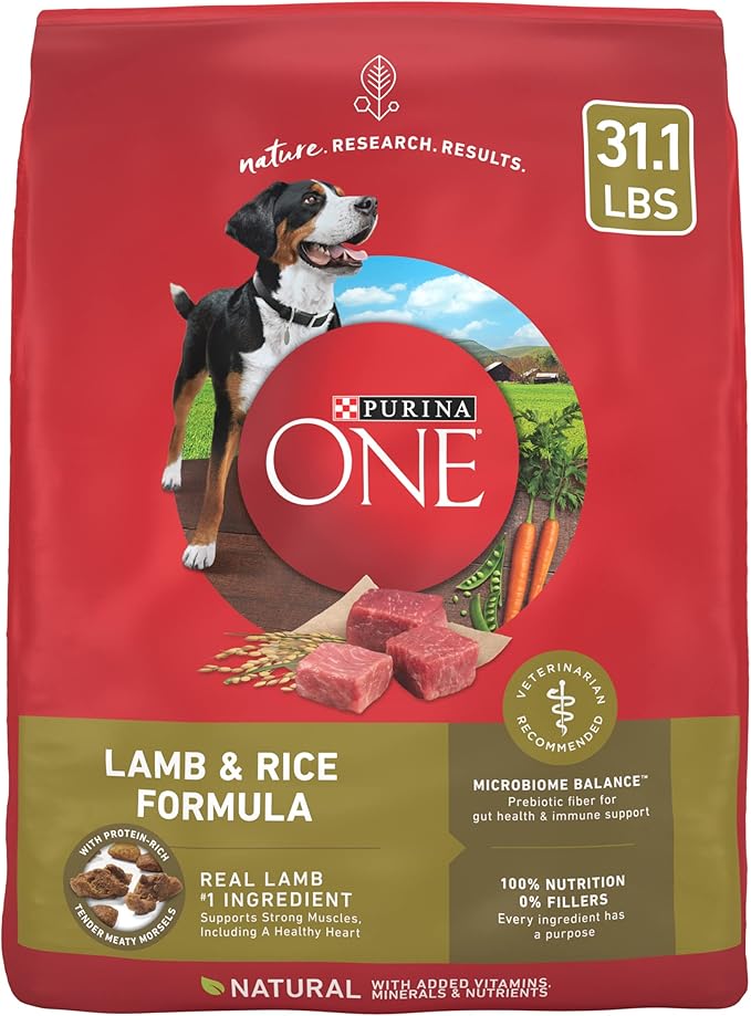 Give Your Dog the Best Start Every Day with Purina ONE Lamb & Rice Formula