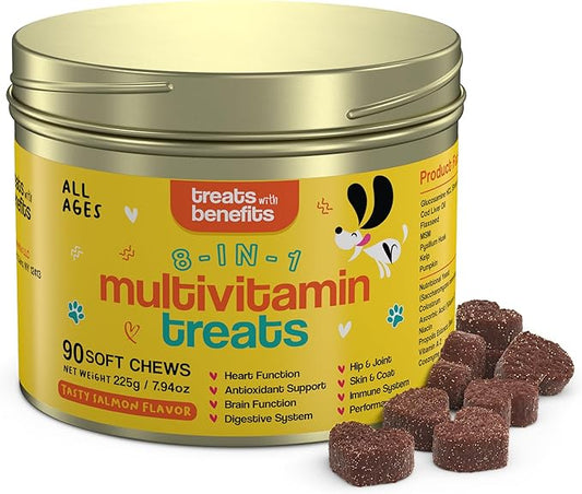 Unlock Better Health for Your Senior Dog with 8-in-1 Allergy Relief Chews