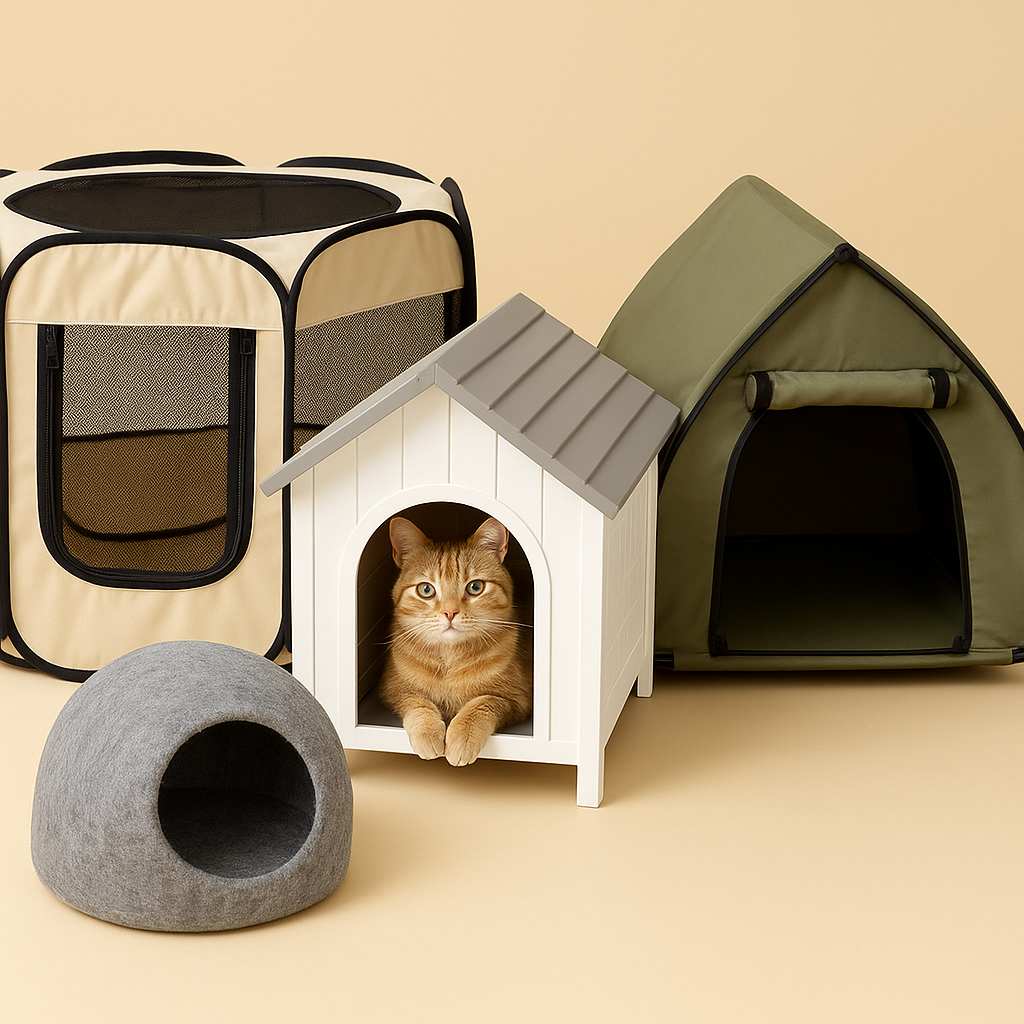 Cat Houses, Playpens & Tents