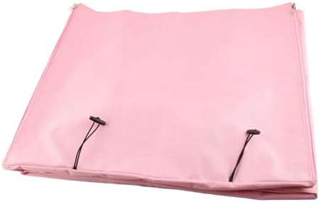 Pssopp Dog Crate Cover, Long Last Service Pet Kennel Cover Dog Cage Cover Waterproof Dog Kennel Cover for Medium Dog (Pink M)