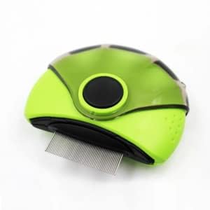 Pet Grooming Brush Professional 3 in 1 Round Portable Rotatable Creative Dog Hair Comb Pet Deshedding Brush Versatile Small Stainless Steel (Pack of 1)