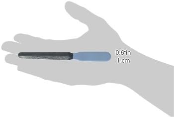 Pet Nail File. Durable Metal with Curvy Edges & Soft Rubber Handle! Best & Simplest Solution for Pet Nail Fling/Trimming,Blue