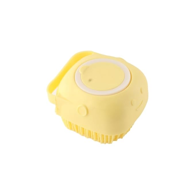 Pokinge 3Pcs Pet Bath Brush Durable Soft Silicone Pet Hair Comb Multicolor Cat Dog Grooming Tools Pet Supplies