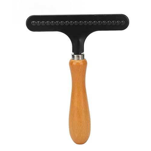 Pet Rake, Handheld Cleaning Grooming Stainless Steel Hair Groomer Rug Rake for Beauty Salon Portable Shag Rug Rake Pet Rake to Fluff Sweepers
