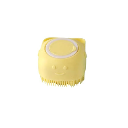 Dog Bath Brush Shampoo Brush Shampoo Brush Pet Bath Massage Brush Bath Brush Scrubber Soft Silicone Pet Shower Grooming Shampoo Massage Dispenser