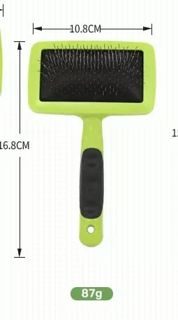Slicker Brush for Pets. Dogs and Cats. Grooming Tool For Loose and Tangled Fur or Hair . Long Pins Long Hair Grooming Brush (Medium)