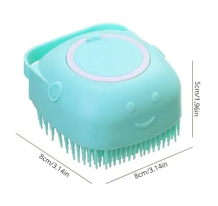 Dog Bath Brush, Dog Shampoo Brush, Pet Cleaning Brush, Dog Washing Supplies, Dog Grooming Supplies for Dogs and Cats