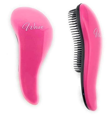 G.B.S Pet Deshedding Tools 3 Pack - Wave Fur Brush, Shampoo Brush, and Massager Brush - Perfect for Dogs or Cats (Pink)