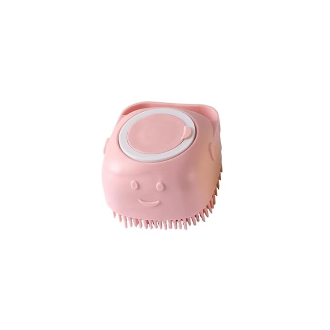 Dog Bath Brush Shampoo Brush Shampoo Brush Pet Bath Massage Brush Bath Brush Scrubber Soft Silicone Pet Shower Grooming Shampoo Massage Dispenser