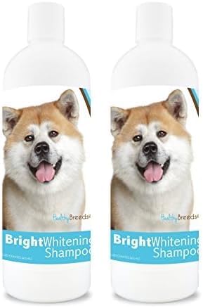 Healthy Breeds Akita Bright Whitening Shampoo 12 oz (Pack of 2)