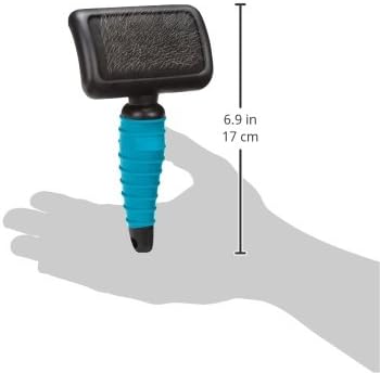 Master Grooming Tools Ergonomic Soft Slicker Brushes — Molded Brushes for Grooming Dogs - Medium, 4" x 2½"