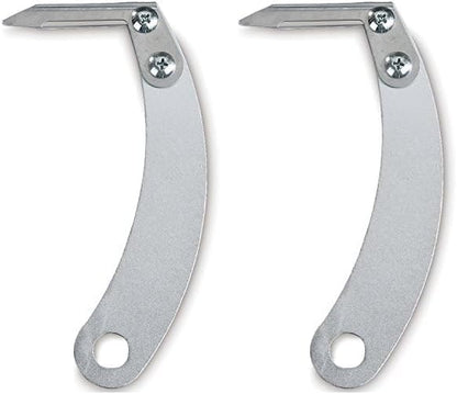 Master Grooming Tools Mat & Tangler Splitters — Efficient Tools for Grooming Dogs, 5½", Silver (Pack of 2)