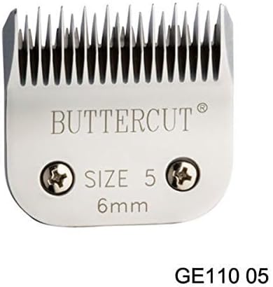 Stainless Steel Dog Clipper Blade, Size-5F, 1/4-Inch Cut Length,Red