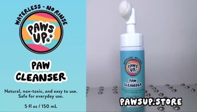 No Rinse Paw Cleaner. Gentle, Non-Scented and pH Balanced to Provide Maximum Cleaning Power While Gentle on Your Dog. 5 Fluid Ounces Bottle with Silicone bristles. The Ultimate Paw Cleaner.