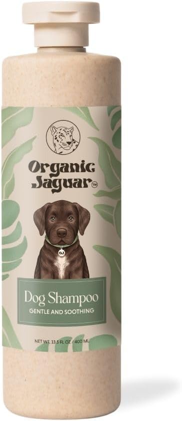 Natural Dog Shampoo – Hypoallergenic, Moisturizing, & Soothing for Sensitive Skin – All-Natural, Chemical-Free, Vegan, Cruelty-Free – Safe for Puppies & Dogs of All Breeds