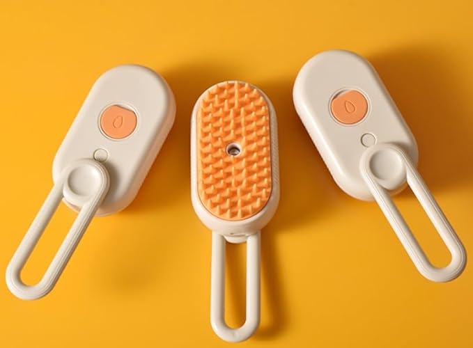 Steam brush for pethair removal (ORANGE)