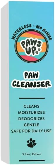No Rinse Paw Cleaner. Gentle, Non-Scented and pH Balanced to Provide Maximum Cleaning Power While Gentle on Your Dog. 5 Fluid Ounces Bottle with Silicone bristles. The Ultimate Paw Cleaner.