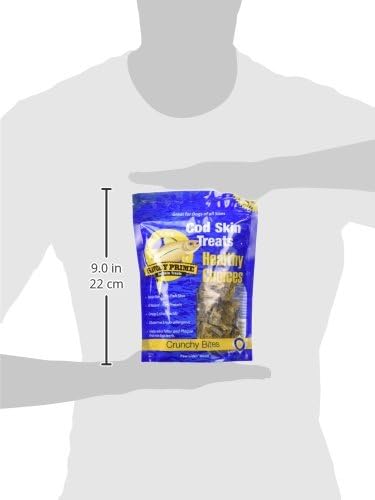 Savory Prime Cod Skin Crunchy Bites, 4-Ounce (61004)