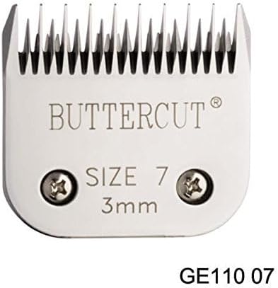 Stainless Steel Dog Clipper Blade, Size-5F, 1/4-Inch Cut Length,Red