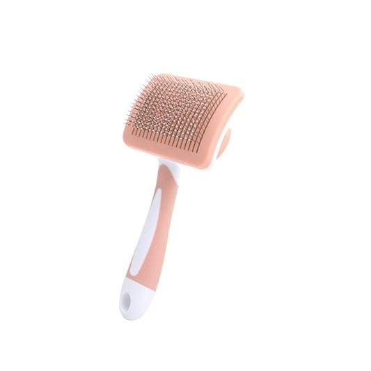 Tool Brush for Dogs and Cats, Pets Cleaning Slicker Brush to Remove Hair Instantly (Orange)