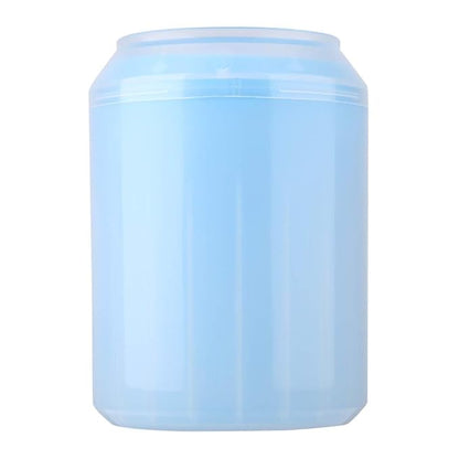 Raguso Silicone Brush Cup Pet Feet Washer Brush Dog Cat Washing Cup Pet Dog Cleaner Cup Dog Cat Cleaning Cup with Soft Silicone for Small Breed Dog & Cat (Blue)