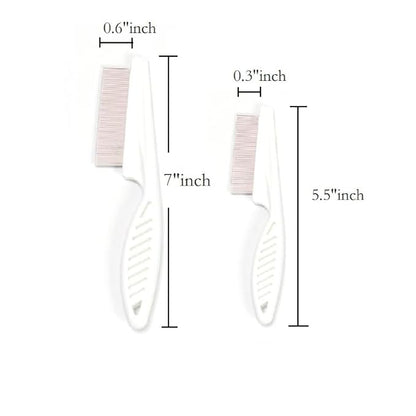 Pet Comb for Cat Dog Grooming Hair Brush - Long Handle Grooming Comb for Pet Kitten Puppy Small Animal …