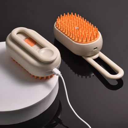 Steam brush for pethair removal (ORANGE)