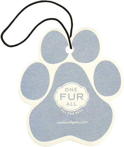 One Fur All Value Pack - Pet Friendly Candles, Room Spray and Car Air Freshener, Long Lasting Plant-Based Pet Odor Candles for Home - Sunwashed Cotton