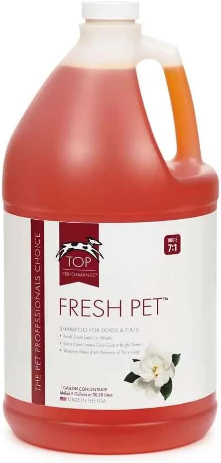 Dog Grooming Pro Fresh Pet Shampoo Conditioner Cologne Mist or Waterless Shampoo (Shampoo - 2.5 Gallon)