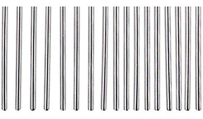Dog Metal Comb 7.5inch Dogs Dematting Tool Pet Grooming Comb Stainless Steel Teeth Cats Puppy Comb for Removing Hair (S: 19x3cm)