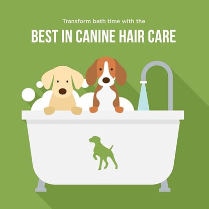 Pet Shampoo Professional Grooming Wash, Dog Coat Moisturizer, Aloe Vera Honey Scent, Deodorizing Coat for Long Lasting Odor Control, Hypoallergenic, Certified Organic, Made in The USA, 13.5 oz