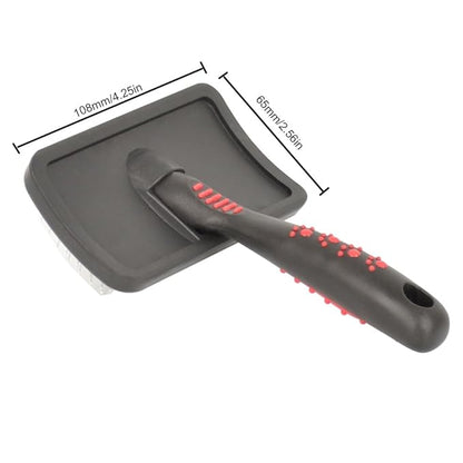 Slicker Brush with Ergonomic Handle, Grooming Tool, Pet Brushes Remove Loose Undercoat and Tangles for Dogs, Cats Pet Supplies Accessories