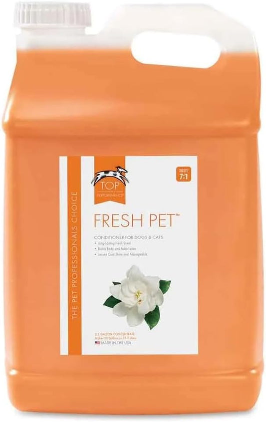 Dog Grooming Pro Fresh Pet Shampoo Conditioner Cologne Mist or Waterless Shampoo (Conditioner - 2.5 Gallon)