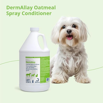 Oatmeal Spray Conditioner for Dogs, Cats and Horses, 1 Gallon