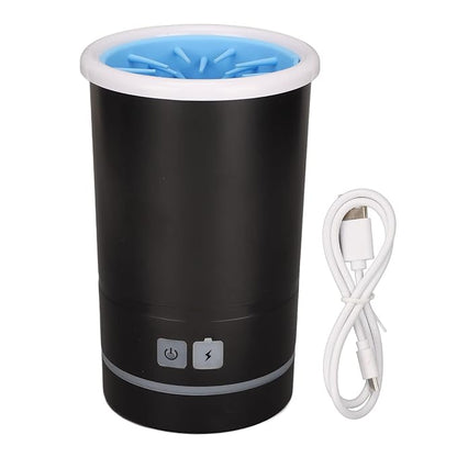 Rechargeable Automatic Dog Paw Cleaner,Dog Paw Cleaner,Electric Automatic Dog Paw Washer Fast Efficient,Portable Pet Paw Cleaner,for Home Pet Shop, automatic paw cleaner dog for dogs treadmill wa
