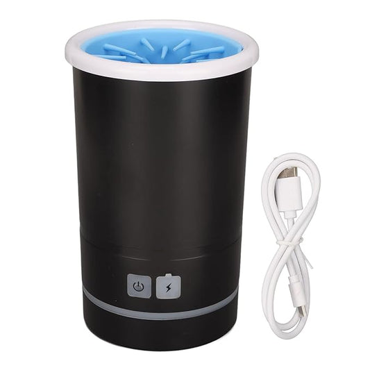 Rechargeable Automatic Dog Paw Cleaner,Dog Paw Cleaner,Electric Automatic Dog Paw Washer Fast Efficient,Portable Pet Paw Cleaner,for Home Pet Shop, automatic paw cleaner dog for dogs treadmill wa