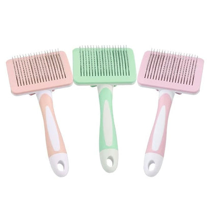 Tool Brush for Dogs and Cats, Pets Cleaning Slicker Brush to Remove Hair Instantly (Orange)