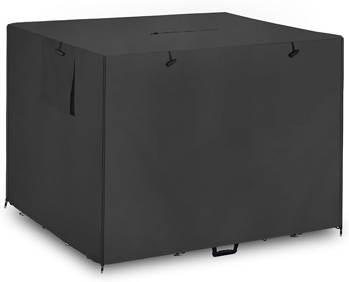 48Inch Wire Dog Crate Cover,Durable Windproof Privacy Polyester Pet Kennel Covers,Breathable Blackout Cover for 1/2/3 Door Dog Cage. (48" L x 30" W x 33" H,Black)