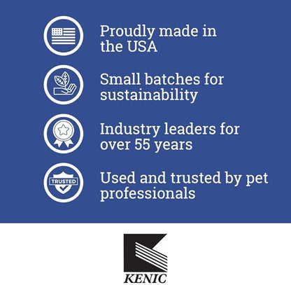 Kenic Ultra Soothing Neem Oatmeal Pet Shampoo, Made in USA with Naturally Derived Ingredients, Soap & Paraben Free, pH Balanced