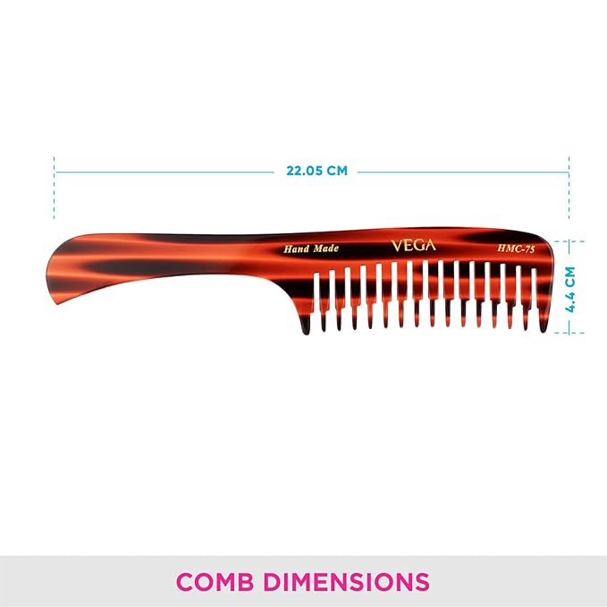 Handmade Comb - Step Grooming HMC-75 1 Pcs