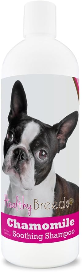 Healthy Breeds Boston Terrier Chamomile Soothing Dog Shampoo 8 oz