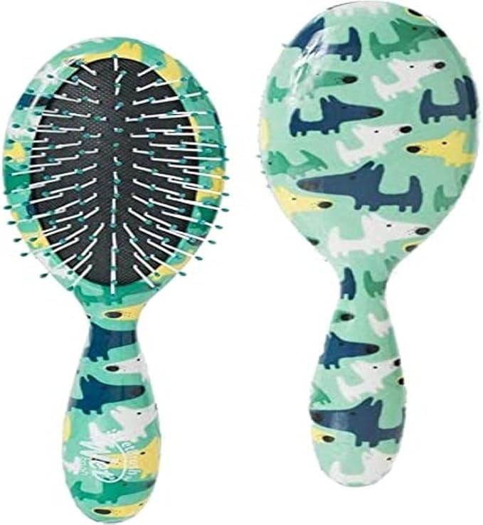 Wet Brush Pet Brush Small Breed Detangler, Dog Camo - IntelliFlex Bristles Glide Through Tangles With Ease - Shiny & Clean Coats