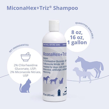 Shampoo for Dogs, Cats and Horses, 16 oz