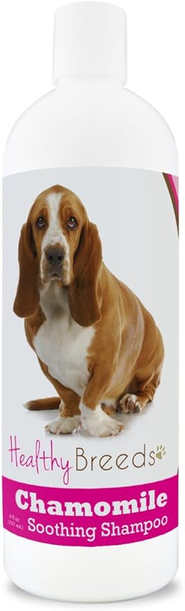 Healthy Breeds Basset Hound Chamomile Soothing Dog Shampoo 8 oz