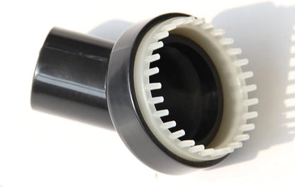 EZ SPARES Replacement Pet Round Air Brush Central Vacuum Hose Attachment Dog Grooming Tool Universal 1 1/4 inches (32mm) Soft PVC for Pets Cat Dog Animal's Hair Cleaning