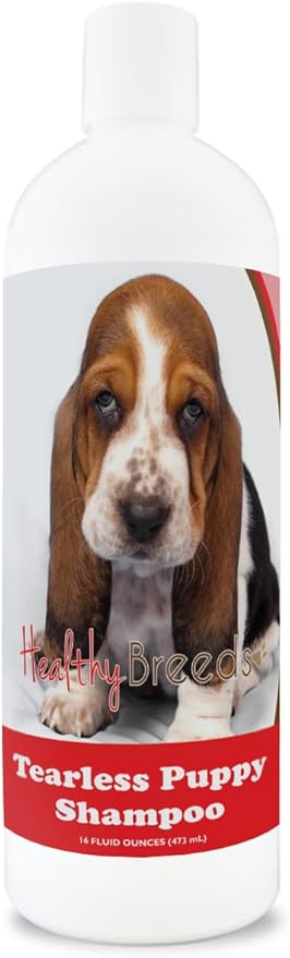 Healthy Breeds Basset Hound Tearless Puppy Dog Shampoo 16 oz