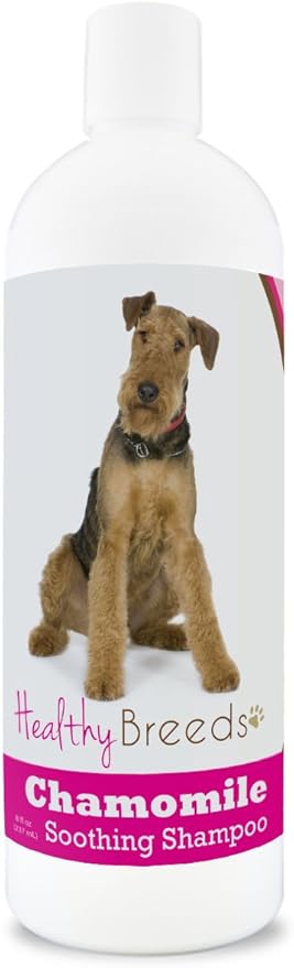Healthy Breeds Airedale Terrier Chamomile Soothing Dog Shampoo 8 oz