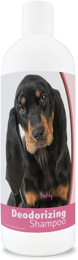 Healthy Breeds Black and Tan Coonhound Deodorizing Shampoo 16 oz